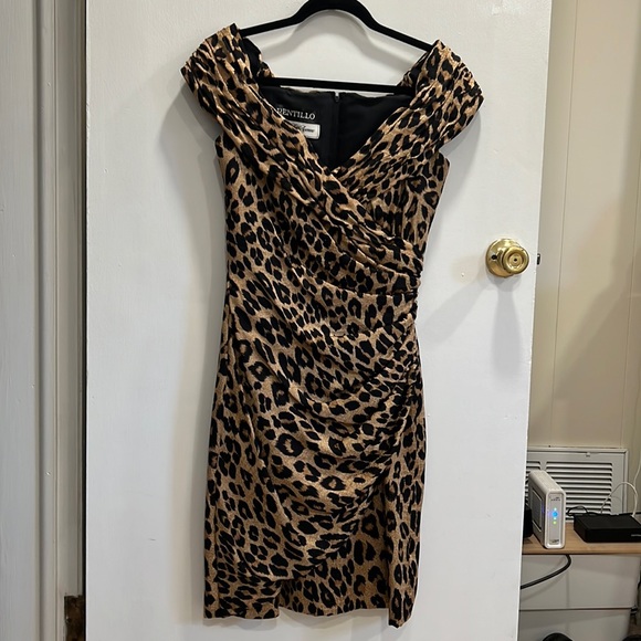 rentillo saks fifth avenue Dresses & Skirts - Leopard Print Dress by Monteau